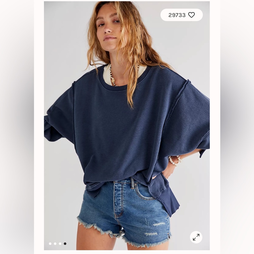Free people Camden sweatshirt